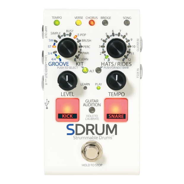 Digitech SDRUM Strummable Drums Effektpedal