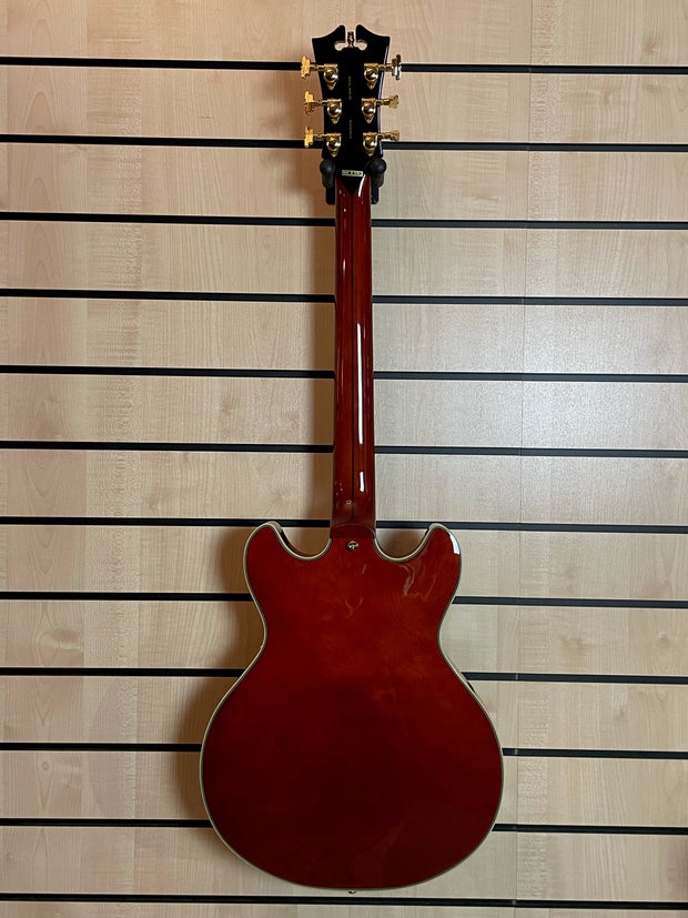 D'Angelico Excel Mini DC Viola E-Gitarre