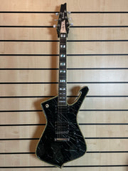 Ibanez PS3CM Paul Stanley Signature Cracked Mirror Black E-Gitarre