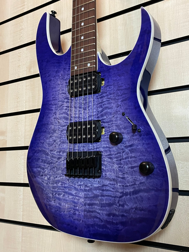 Ibanez RG421QM-CBB E-Gitarre